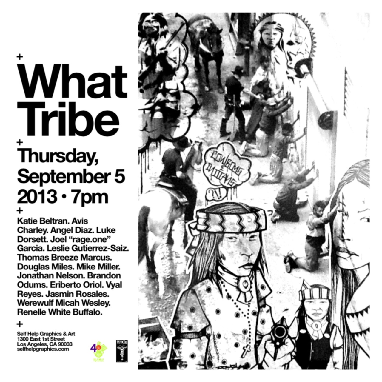 What TRIBE event poster version 3